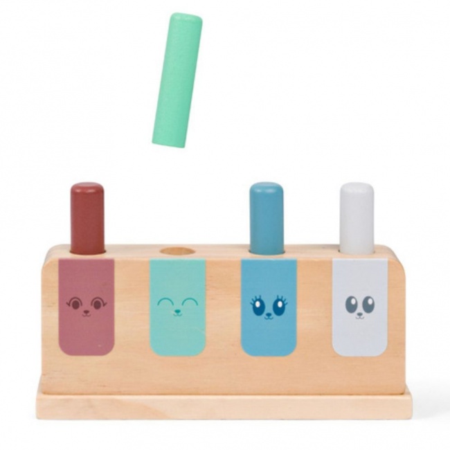 Drewniana gra zręcznościowa BS Toys - Pop-up