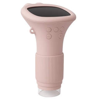 Kieszonkowy mikroskop dziecięcy z ekranem LCD KidLupe Kidinex - pastelowy róż