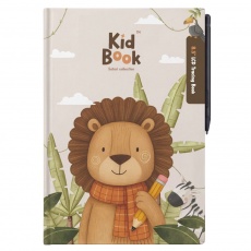 Tablet graficzny z kartami pracy do rysowania KidBook Kidinex - Safari