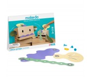 Zestaw kreatywnych kształtów Makedo Deco-Props - Blobbies 25 el.