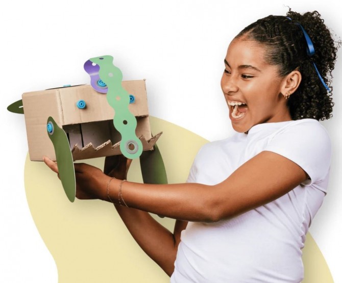 Kreatywne kształty Makedo do tworzenia zabawnych konstrukcji