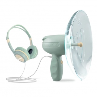 Wzmacniacz dźwięku ze słuchawkami Kidywolf