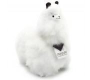 Puszysta maskotka Alpaka Inkari Naturals - Ivory White 32 cm