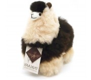 Puszysta maskotka Alpaka Inkari Naturals - Espresso 32 cm
