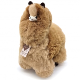 Puszysta maskotka Alpaka Inkari Naturals - Sandstone 50 cm