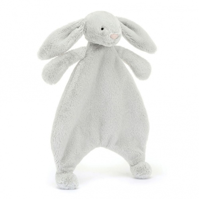 Szmatka przytulanka króliczek Jellycat - Srebrna 27 cm