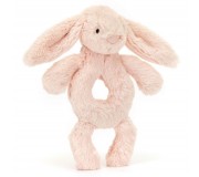 Grzechotka Króliczek Jellycat - Pudrowy Róż 18 cm
