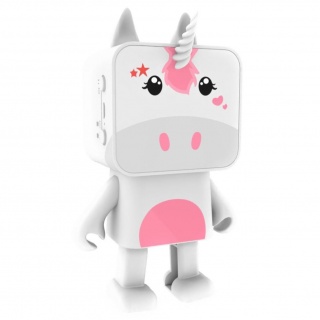 Przenośny tańczący głośnik MOB - Jednorożec