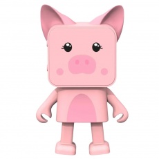 Przenośny tańczący głośnik MOB - Świnka