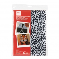 Arkusze filcowe z motywem zwierząt A4 10 szt. Apli Kids - 5 wzorów