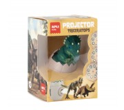 Projektor z wymiennymi dyskami Apli Kids - Dinozaur Triceratops