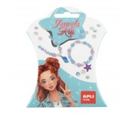 Zestaw do tworzenia naszyjników i bransoletek DIY Kit Apli Kids - Muszelka