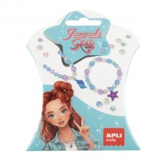 Zestaw do tworzenia naszyjników i bransoletek DIY Kit Apli Kids - Muszelka