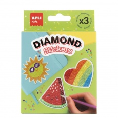 Diamentowe naklejki DIY Apli Kids - Lato