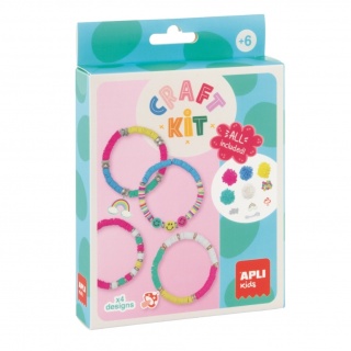 Zestaw kreatywny DIY Craft Kit Apli Kids - Bransoletki