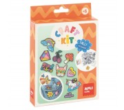 Zestaw kreatywny DIY Craft Kit Apli Kids - Przypinki 18 szt.