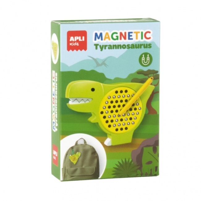 Mała tablica magnetyczna Apli Kids - Dinozaur Tyrannosaurus