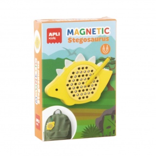 Mała tablica magnetyczna Apli Kids - Dinozaur Stegosaurus