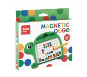 Mała tablica magnetyczna z kropkami Apli Kids - Żółw