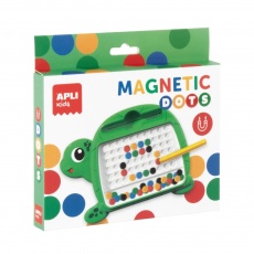 Mała tablica magnetyczna z kropkami Apli Kids - Żółw