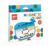 Mała tablica magnetyczna z kropkami Apli Kids - Wieloryb