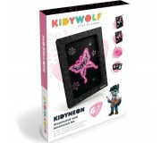 Zestaw do tworzenia świecącej dekoracji ściennej Kidywolf - Kidyneon Bajki 3 szt.