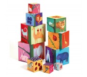Układanka Djeco - Piramida Zwierzaki