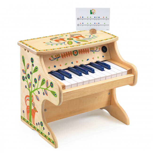 Pianino elektroniczne Djeco - 18 klawiszy