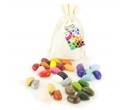 Kredki Crayon Rocks w bawełnianym woreczku - 32 kolory