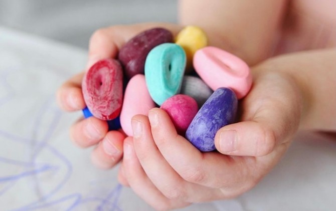 Kredki Crayon Rocks w bawełnianym woreczku - 32 kolory