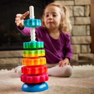Zakręcona wieża Fat Brain Toys - SpinAgain
