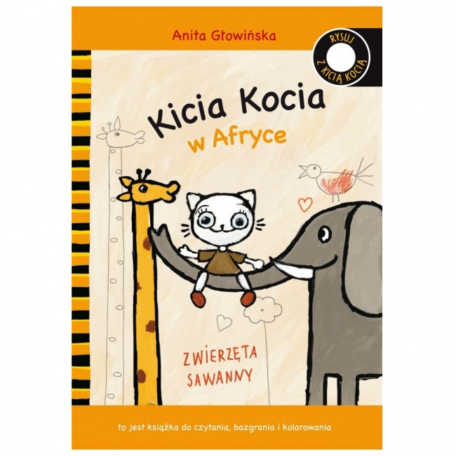 Książka "Kicia Kocia w Afryce" wydawnictwo Media Rodzina