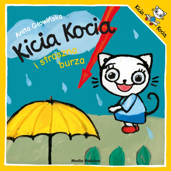 Książka "Kicia Kocia i straszna burza" wydawnictwo Media Rodzina