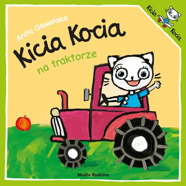 Książka "Kicia Kocia na traktorze" wydawnictwo Media Rodzina