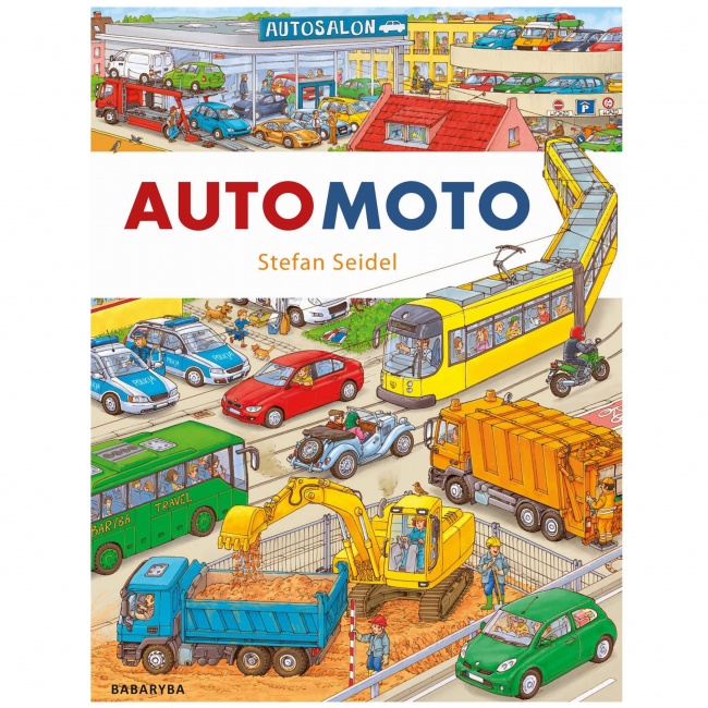Książka "AUTOMOTO" Wydawnictwo Babaryba