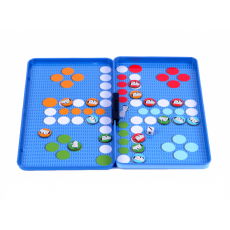 Podróżna gra magnetyczna The Purple Cow - Chińczyk/Ludo