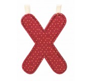Literka "X" z materiału Lilliputiens