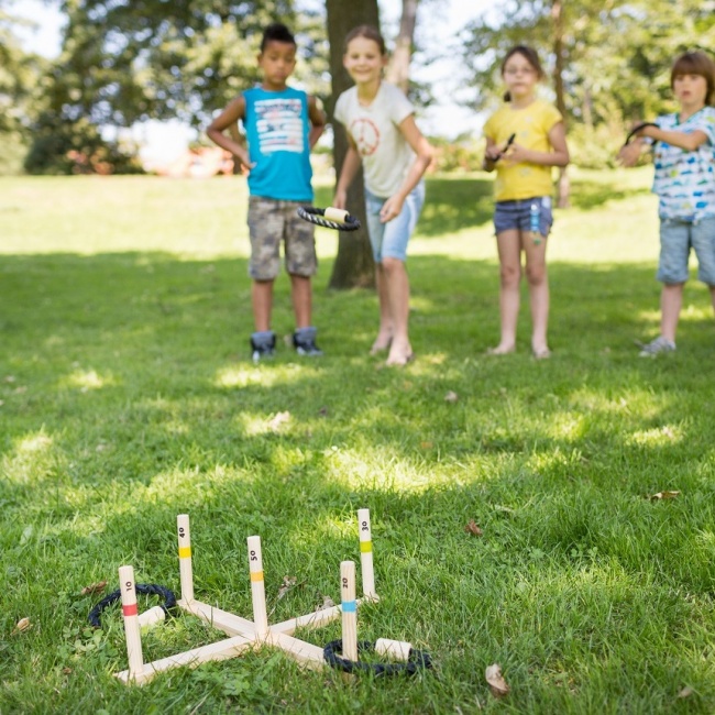 Gra zręcznościowa BS Toys - Rzut obręczą do celu