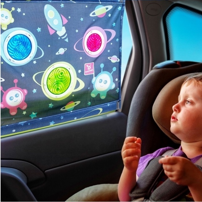 Zasłonka przeciwsłoneczna na szybę Bubble Dreams Benbat