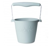 Składane wiaderko do wody i piasku Scrunch Bucket - Błękitny