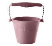Składane wiaderko do wody i piasku Scrunch Bucket - Pudrowy Róż