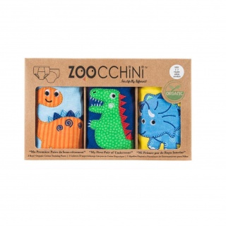 Majtki treningowe Zoocchini Chłopięce Jurassic Pals - 2-3 latka