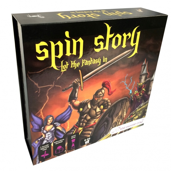 Gra edukacyjna The Purple Cow - Spin Story