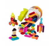 Klocki jeżyki w słoju - Stackadoos B. Toys