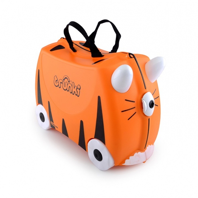 Jeżdżąca walizeczka Trunki - Tygrysek Tipu