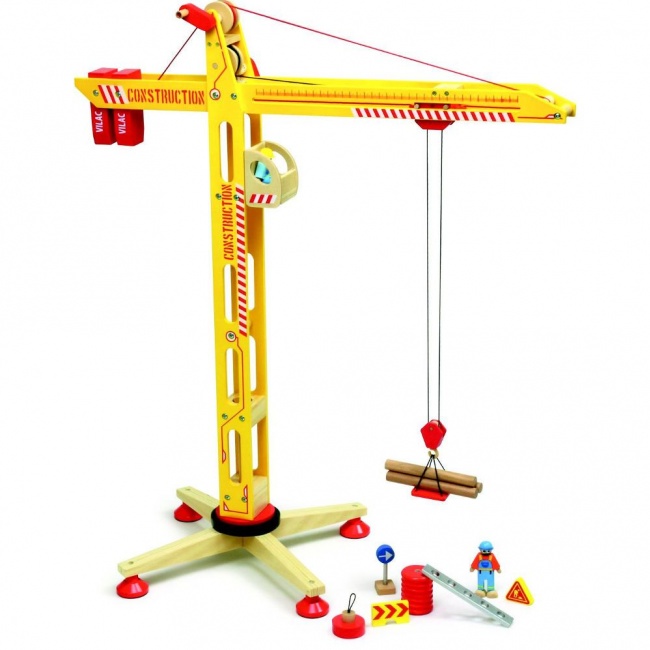 Dźwig drewniany XL Vilacity - Vilac