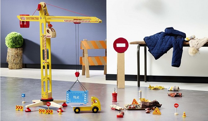 Dźwig drewniany XL Vilacity - Vilac