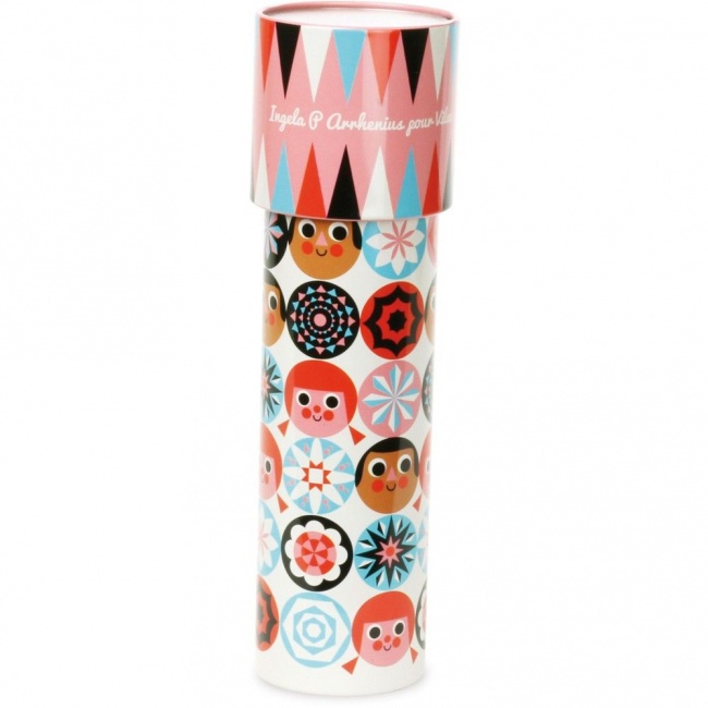 Metalowy kalejdoskop by Ingela P Arrhenius Vilac - Różowy