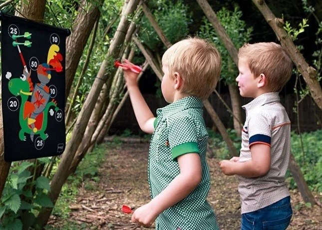 Magnetyczne rzutki Scratch  - Rycerz