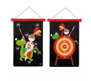 Magnetyczne rzutki Scratch  - Rycerz